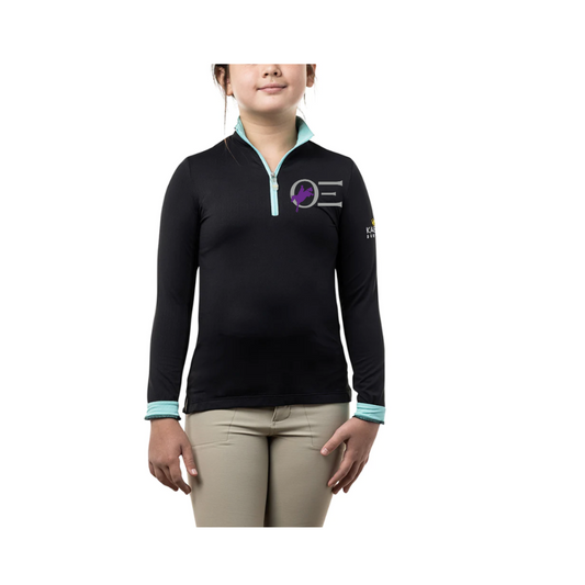 Outrageous Equestrian Youth Kastel Long Sleeve Sun Shirt